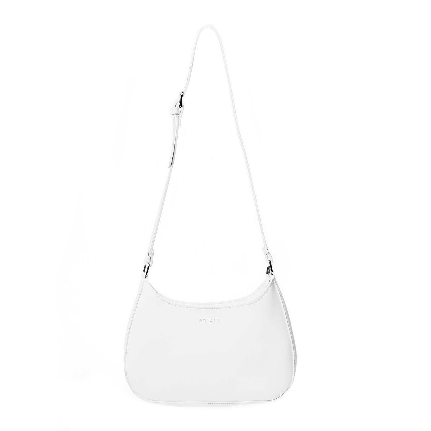 Shoulder Bag - White | Solaly