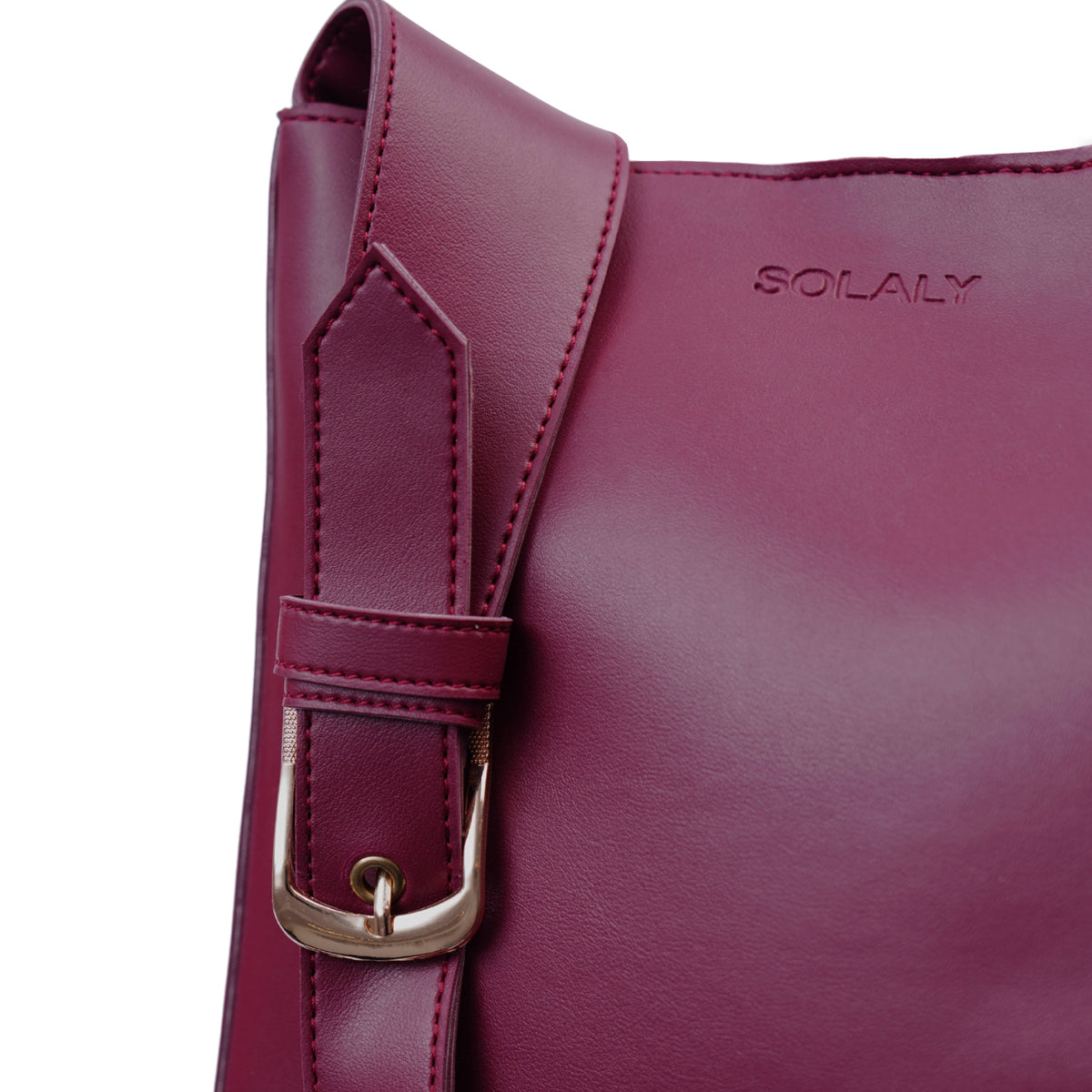 Smol Tote Bag - Maroon