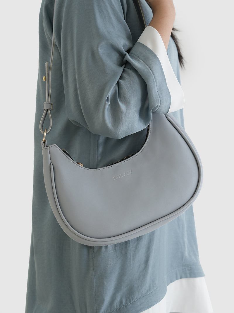 Hobo Bag - Ice Blue